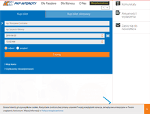 Tablet Screenshot of intercity.pl