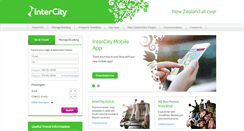 Desktop Screenshot of intercity.co.nz
